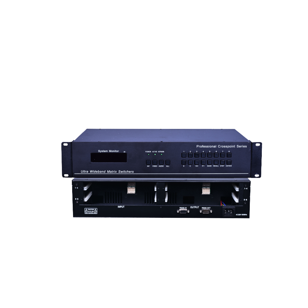 8路高清混合信号插卡式主机箱 HD0808-A