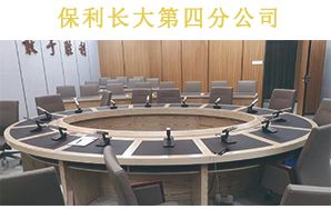数字会议系统之保利长大第四分公司