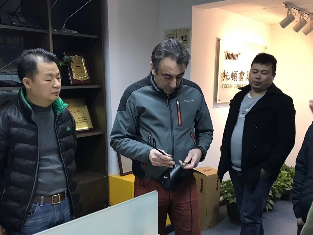 西班牙客户到访托顿